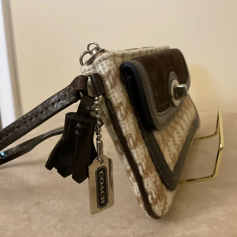 Coach Wallet, Knit Exterior